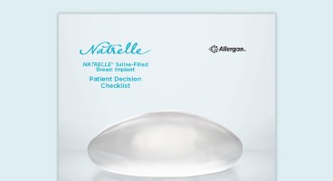 Saline-filled breast implant surgery decision checklist